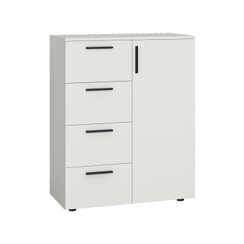 Комод Эйр 16.241 белый (Моби) в Реж - rezh.mebel-e96.ru