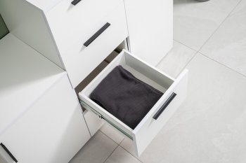Стенка Эйр модульная, белый (Моби) в Реж - rezh.mebel-e96.ru