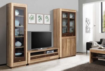Стенка Фантазия модульная (Олмеко) в Реж - rezh.mebel-e96.ru