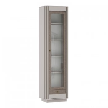 Шкаф витрина 34.06 Фантазия кашемир (Олмеко) в Реж - rezh.mebel-e96.ru