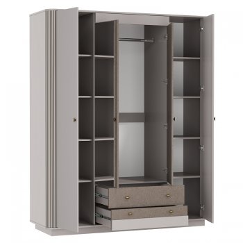 Шкаф 1700 мм Фантазия 34.01 кашемир (Олмеко) в Реж - rezh.mebel-e96.ru