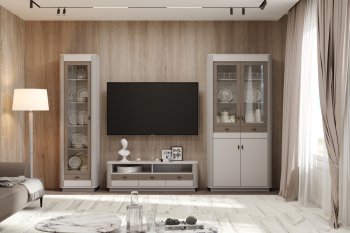 Стенка Фантазия модульная, кашемир (Олмеко) в Реж - rezh.mebel-e96.ru