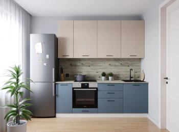 Кухонный гарнитур Фьюжн 2200 мм (Санвут) в Реж - rezh.mebel-e96.ru