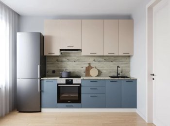 Кухонный гарнитур Фьюжн 2400 мм Sanvut в Реж - rezh.mebel-e96.ru