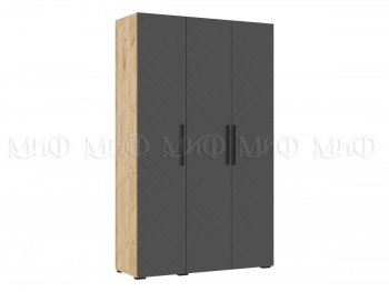 Спальный гарнитур Флэш крафт/графит, модульный (Миф) в Реж - rezh.mebel-e96.ru
