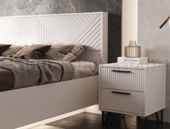 Спальный гарнитур Флэш кашемир, модульный (Миф) в Реж - rezh.mebel-e96.ru