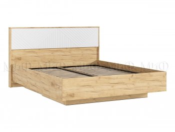 Спальный гарнитур Флэш крафт/белый, модульный (Миф) в Реж - rezh.mebel-e96.ru