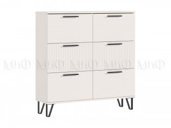 Обувница Флэш кашемир (Миф) в Реж - rezh.mebel-e96.ru