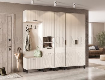Прихожая Флэш модульная, кашемир (Миф) в Реж - rezh.mebel-e96.ru