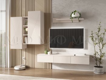 Стенка Флэш комп.2 кашемир (Миф) в Реж - rezh.mebel-e96.ru