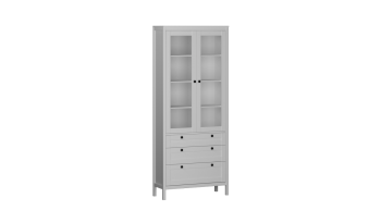 Пенал со стеклом Фрея (СБК) в Реж - rezh.mebel-e96.ru