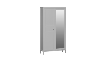 Шкаф для одежды 2-х дв. с комб. дверями Фрея (СБК) в Реж - rezh.mebel-e96.ru