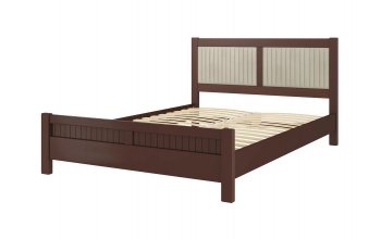 Кровать из массива Фрида Орех (БМ) в Реж - rezh.mebel-e96.ru