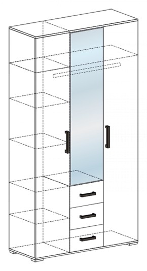 Стенка Яна вариант-1 (СтендМ) в Реж - rezh.mebel-e96.ru