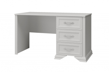 Стол письменный Грация белый (БМ) в Реж - rezh.mebel-e96.ru