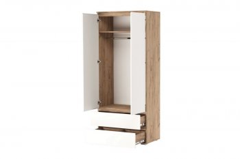 Шкаф 900 мм Гретта 2С2Я 2дв, 2ящ крафт (Памир) в Реж - rezh.mebel-e96.ru