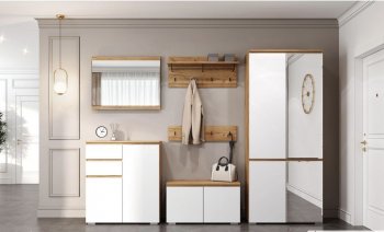 Прихожая Гретта №1 крафт золотой (Памир) в Реж - rezh.mebel-e96.ru