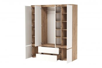 Шкаф 1800 мм 6С2Я 6дв, 2ящ. Гретта крафт золотой (Памир) в Реж - rezh.mebel-e96.ru