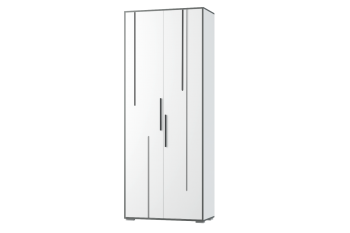 Шкаф 2 дв. Грей (УНИ) (МЛК) в Реж - rezh.mebel-e96.ru