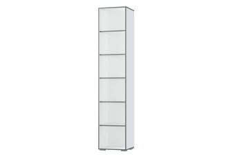 Шкаф 1 дв. Грей (УНИ) (МЛК) в Реж - rezh.mebel-e96.ru