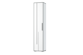 Шкаф 1 дв. Грей (УНИ) (МЛК) в Реж - rezh.mebel-e96.ru