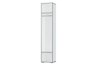 Шкаф 1 дв. Грей (УНИ) (МЛК) в Реж - rezh.mebel-e96.ru