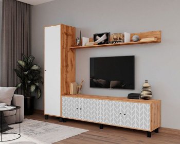 Стенка HYGGE комп.1 зигзаги (Мама) в Реж - rezh.mebel-e96.ru