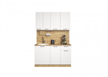 КУхонный гарнитур Хелмер 1400 мм (Сурская) в Реж - rezh.mebel-e96.ru