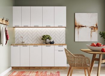 КУхонный гарнитур Хелмер 1800 мм (Сурская) в Реж - rezh.mebel-e96.ru