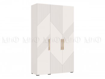 Шкаф 1350 мм Ирис с антресолью, кашемир (Миф) в Реж - rezh.mebel-e96.ru