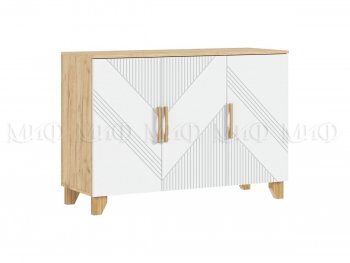Спальный гарнитур Ирис крафт/белый, модульный (Миф) в Реж - rezh.mebel-e96.ru