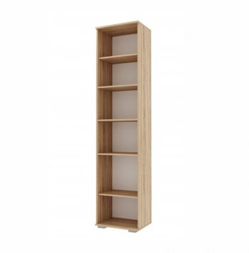 Пенал 1дв. Италия П-500 сонома/белый (Памир) в Реж - rezh.mebel-e96.ru