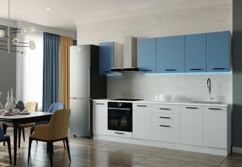 Кухонный гарнитур Капри ЛДСП/МДФ 2800 мм Sanvut в Реж - rezh.mebel-e96.ru