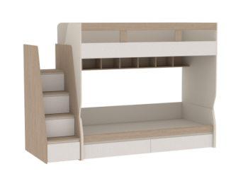 Набор детской мебели Каспер, модульный (СБК) в Реж - rezh.mebel-e96.ru