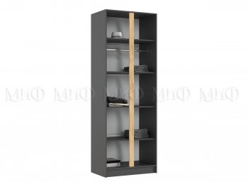 Шкаф 800 мм 2-х ств. Келвин графит  (Миф) в Реж - rezh.mebel-e96.ru