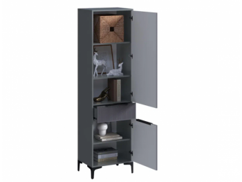 Пенал 550 мм Кимберли графит (Handis) в Реж - rezh.mebel-e96.ru