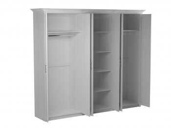 Шкаф 2700 мм 6-дверный Клер (СБК) в Реж - rezh.mebel-e96.ru