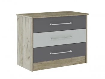 Комод Колибри Лофт серый (Текс) в Реж - rezh.mebel-e96.ru