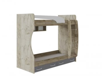 Набор детской мебели Колибри Лофт серый (Текс) в Реж - rezh.mebel-e96.ru