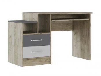Стол письменный Колибри Лофт серый (Текс) в Реж - rezh.mebel-e96.ru