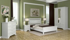 Комод 4 ящ  ГРАЦИЯ (лак) Белый / Белый (БМ) в Реж - rezh.mebel-e96.ru