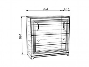 Комод Белла (Мебельсон) в Реж - rezh.mebel-e96.ru