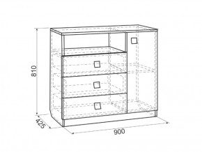 Комод Энерджи (900) в Реж - rezh.mebel-e96.ru