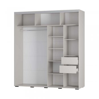 Шкаф-купе Крафт-6 кашемир 2000 мм (БТС) в Реж - rezh.mebel-e96.ru