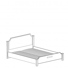 Кровать двойная 1600 Адель 452 (Яна) в Реж - rezh.mebel-e96.ru