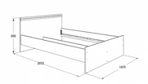 Кровать с ящиками Ольга-13 (1400) в Реж - rezh.mebel-e96.ru