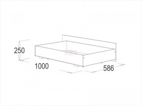 Кровать двойная Ольга 1Н + 2-а ящика (1200*2000) в Реж - rezh.mebel-e96.ru