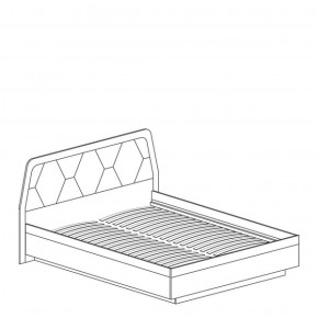 Кровать двуспальная 1600 Дели 75 (яна) в Реж - rezh.mebel-e96.ru