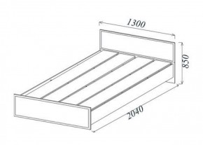 Кровать Классика 1200 в Реж - rezh.mebel-e96.ru