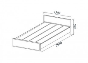 Кровать Классика 1400 в Реж - rezh.mebel-e96.ru